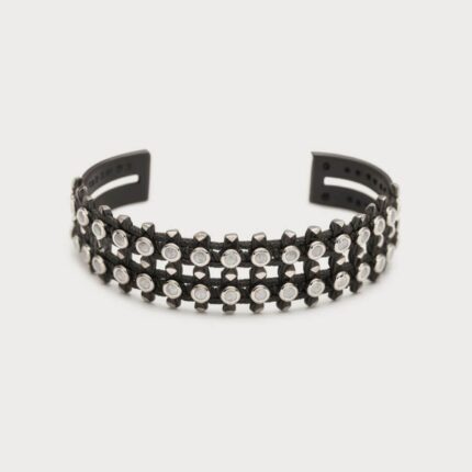 Vintage Black Plastic Bangle